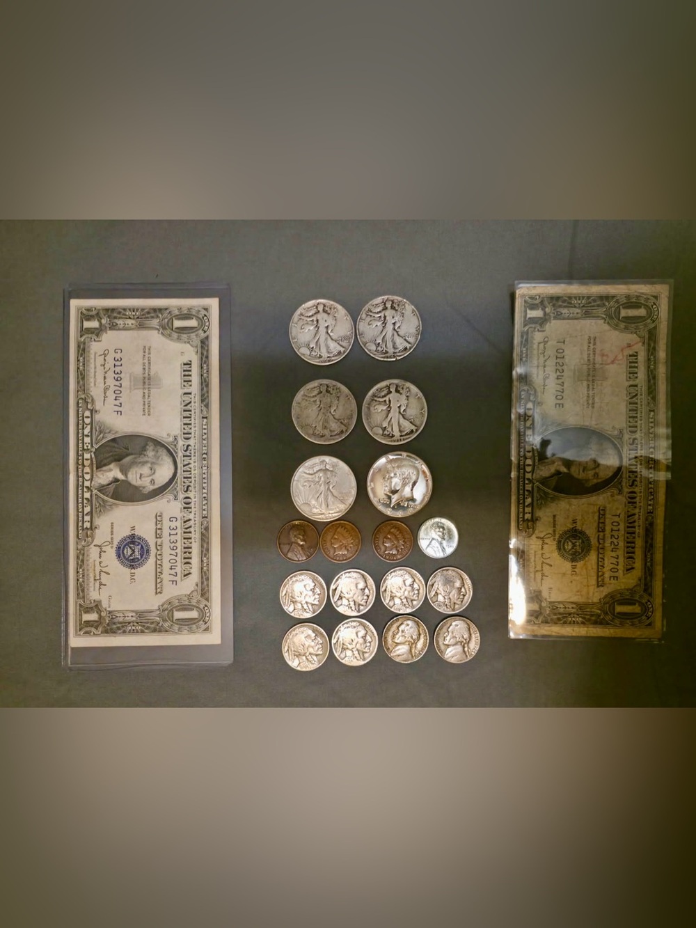 Rare U.S. Silver , 120+ yr old Indian heads, WW2 silver & Silver certificates!!